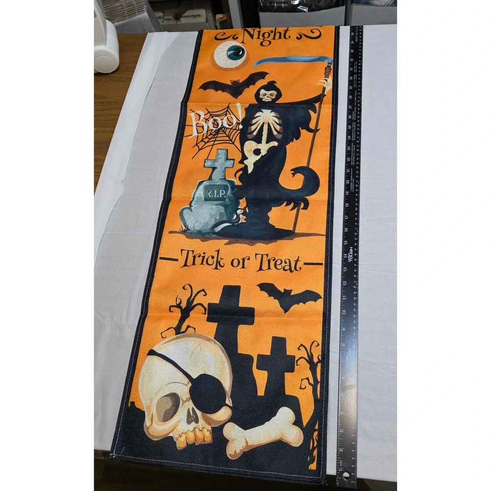 Halloween‎ Table Runner 13 Inches Wide by 6 Feet Long